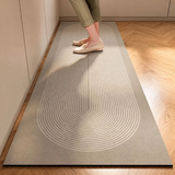 Looped Lines Non-Slip Kitchen Mat