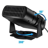 12V Automotive Portable Car Heater Defrosts Windshield With 360° Rotating Holder And Cooling Function - Image 5