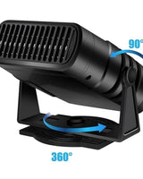 12V Automotive Portable Car Heater Defrosts Windshield With 360° Rotating Holder And Cooling Function - Image 5
