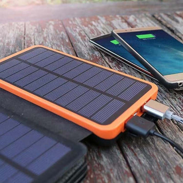 25000mAh Solar Power Bank With 4 Panels 10W Fast Charging Portable Charger - Image 7
