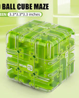 3D Ball Cube Maze Stress Relief Puzzle For Focus And Dexterity - Image 13
