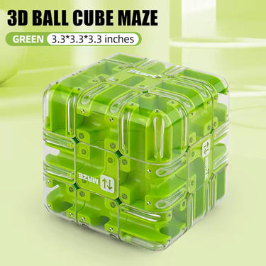 3D Ball Cube Maze Stress Relief Puzzle For Focus And Dexterity - Image 13