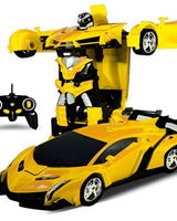 4 Channels Transformer Remote Control Car With 2 In 1 - Image 1