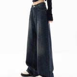 90s Vintage Washed Effect Baggy Boyfriend Jeans 2