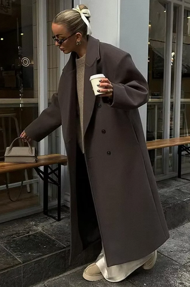 Ashmoor Oversized Wool Blend Coat 1