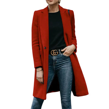 Autumn Trench Coat Women – Cozy Wool Blend for Stylish Layering 2