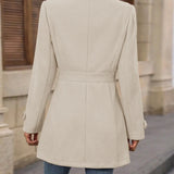 Autumn Wool Coat – Elegant Slim Fit Design for Versatile Styling 1