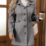 Autumn Wool Coat – Elegant Slim Fit Design for Versatile Styling 6