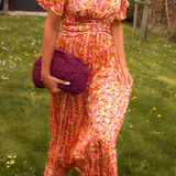 Ava™ | Elegant maxi dress with V-neck and feminine fit 1