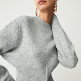 Half Zip Fuzzy Sweater 2