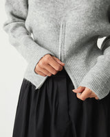 Half Zip Fuzzy Sweater 3