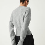 Half Zip Fuzzy Sweater 6
