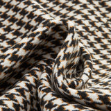 Houndstooth Split Blazer With Belt 6