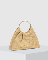 Beaded Crochet Hobo Bag 1