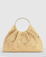 Beaded Crochet Hobo Bag 3