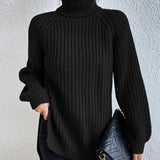 Beatrice | Women’s Winter Ribbed Turtleneck Sweater 3