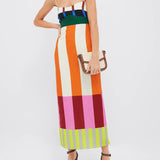 Bengal Multi Paloma Maxi Dress 0