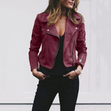 Biker Jacket | Zip Up | Slim Fit | Suede jacket | Women's jacket 3