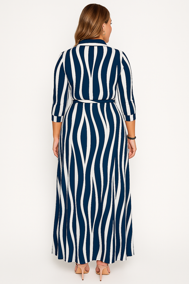 Blouse Maxi dress 4