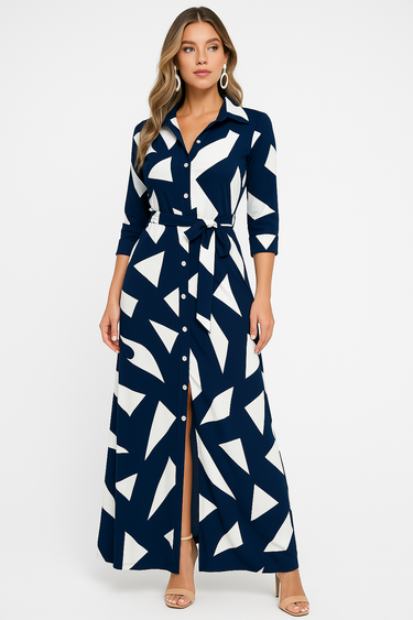 Blouse Maxi dress 5