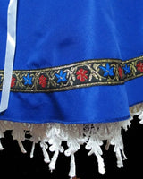 Blue Sexy Women Oktoberfest Dress Ladies Woman Bavarian German Wench Waitress Serving Maid Costume S-3XL Beer Girl Fancy Dress 4