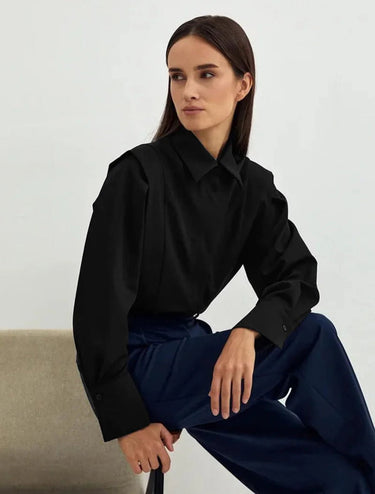 Button Down Square Shirt 8