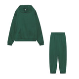 Casual Two-Piece Cap Suit with Thickened Long-Sleeved Sweater and Pants – 2024 Trend 17