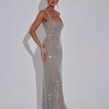 Celeste Embellished Evening Gown 7