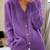 Chelsea | Women's V-Neck Cardigan Sweater 2