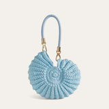 Crocheted Conch-Shaped Handbag 5