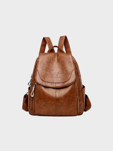 Danielle | Women's Anti-Theft Leather Backpack 0