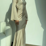 Elegant Long Sleeve Maxi Dress for Women – Flattering Fit and Comfortable Flowing Skirt, Perfect for All Occasions 3