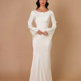 Elegant Long Sleeve Maxi Dress for Women – Flattering Fit and Comfortable Flowing Skirt, Perfect for All Occasions 8