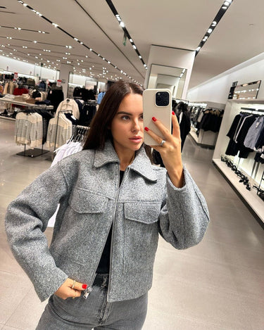 Jill | Women’s Boucle Jacket | Cropped & Timeless Elegance 4