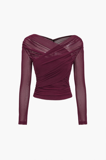 Enchanted Sheer Mesh Top 0