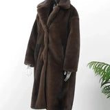 Faux Fur Long Winter Coat for Women – Stylish and Warm Winter Jacket, Elegant Design, Soft Thick Material, Available in Various Sizes 4
