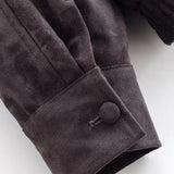Faux Suede Bomber Jacket with Modern Utility Fit 7