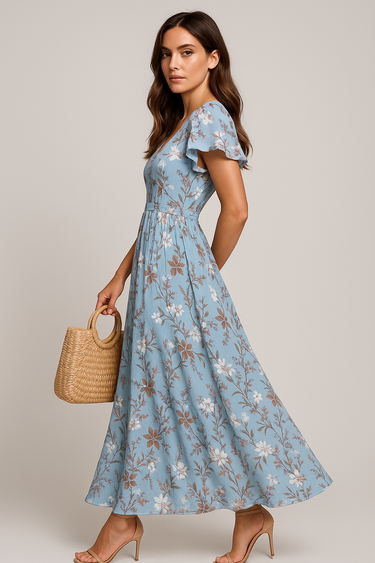Floral Maxi Dress 1