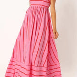 Floral Maxi Dress for Women – Romantic Sleeveless Long Dress with Flattering Fit for Garden Parties and Outdoor Events 0