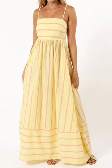 Floral Maxi Dress for Women – Romantic Sleeveless Long Dress with Flattering Fit for Garden Parties and Outdoor Events 12