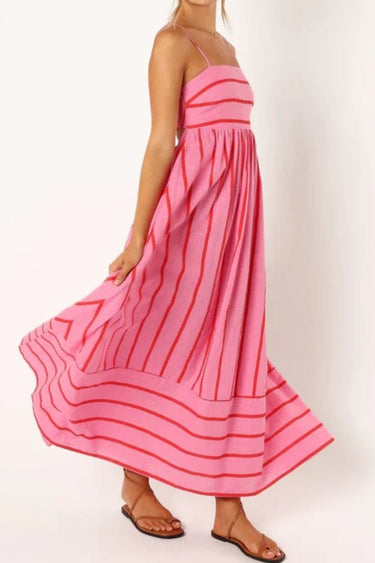 Floral Maxi Dress for Women – Romantic Sleeveless Long Dress with Flattering Fit for Garden Parties and Outdoor Events 4