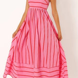 Floral Maxi Dress for Women – Romantic Sleeveless Long Dress with Flattering Fit for Garden Parties and Outdoor Events 5