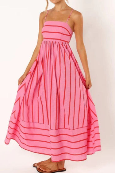 Floral Maxi Dress for Women – Romantic Sleeveless Long Dress with Flattering Fit for Garden Parties and Outdoor Events 5