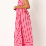 Floral Maxi Dress for Women – Romantic Sleeveless Long Dress with Flattering Fit for Garden Parties and Outdoor Events 7