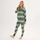 Gingerbread Man Vintage Print Christmas Pajamas Family Set 2025 New Year Men Women Kids Baby Gog Clothes Xmas Home Loungewear 3
