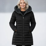 Grace | Elegant Fleece-Lined Puffer Jacket with Flattering Fit - Lumina 4