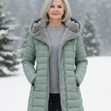 Grace | Elegant Fleece-Lined Puffer Jacket with Flattering Fit - Lumina 9