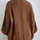 Hearthside Cable Knit Slouch Cardigan 1