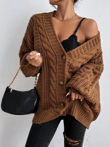 Hearthside Cable Knit Slouch Cardigan 3
