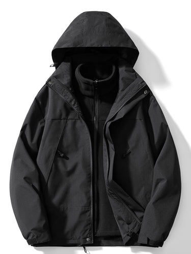 Heidi-Mode | 3-in-1 Fleece Winter Jacket with Hood for Women 6